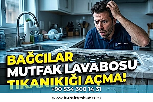 Bağcılar Mutfak Lavabosu Tıkanıklığı Açma