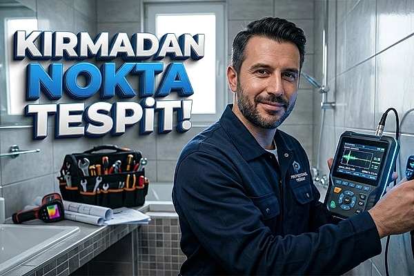 Bağcılar Su Kaçağı Tespiti Kırmadan Profesyonel ve Garantili Çözüm