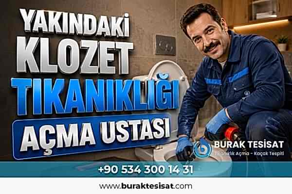 Yakındaki Klozet Tıkanıklığı Açma Ustası