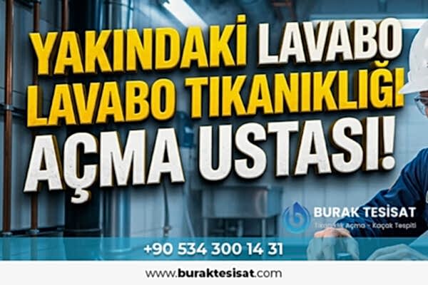 Yakındaki Lavabo Tıkanıklığı Açma Ustası