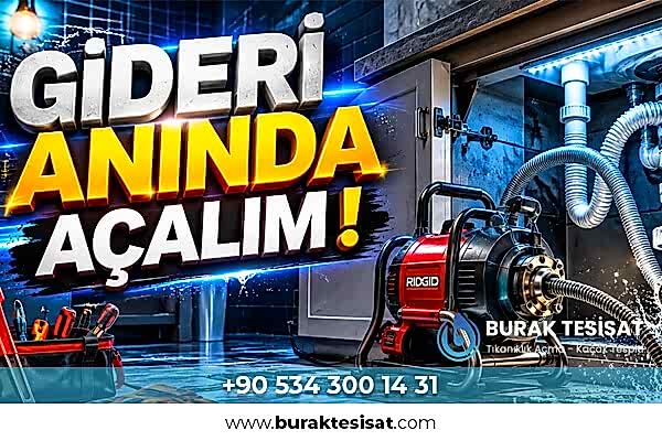 Yakındaki Tıkalı Gider Açma Ustası
